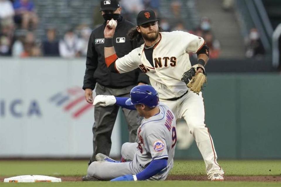 圖為MLB巨人對戰大都會。（美聯社資料照）