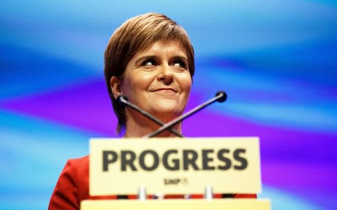 Nicola Sturgeon - Credit: ROBERT PERRY/EPA