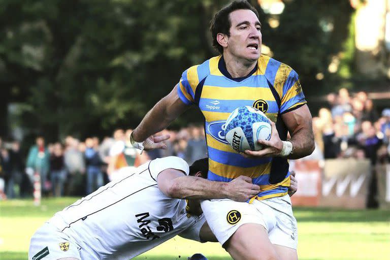 Santiago Fernández, un histórico de Hindú, siempre uno de los favoritos para la corona del rugby porteño-bonaerense.