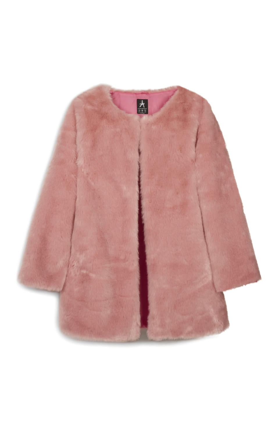 Pink Fur Coat