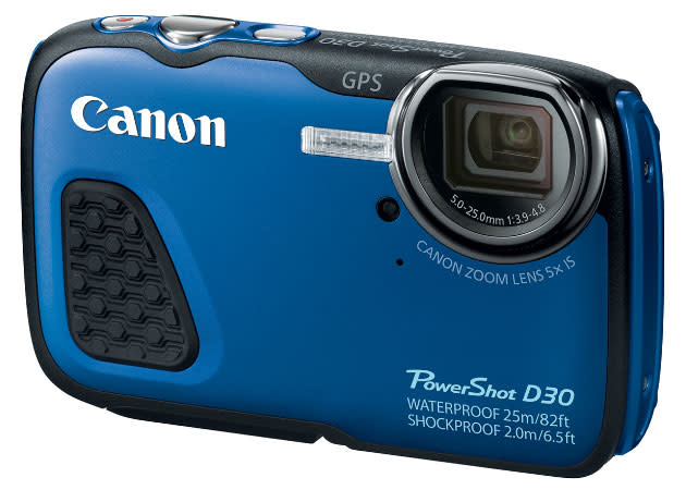 Head 82 feet below the surface with Canon's waterproof PowerShot