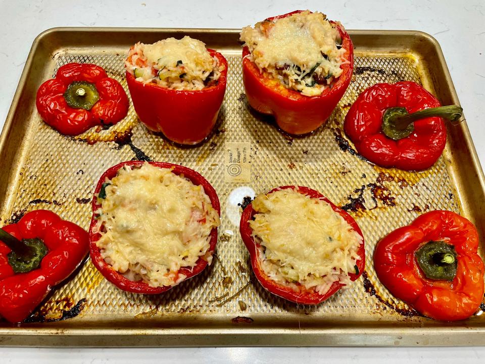 Princess Diana Stuffed Bell Peppers