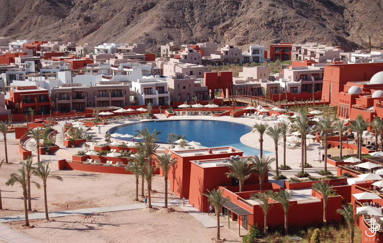 Le Club Med de Taba Sinai Bay, en Égypte. <a href="https://commons.wikimedia.org/wiki/File:DL2A---Club-Med-Taba-Sinai-Bay-Egypte-ok-%284%29.png" rel="nofollow noopener" target="_blank" data-ylk="slk:Wikipédia;elm:context_link;itc:0;sec:content-canvas" class="link ">Wikipédia</a>