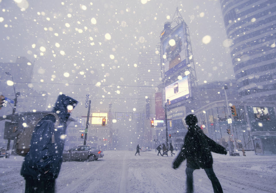 Schnee und Eis sorgen aktuell vielerorts für Chaos. (Bild: Getty Images)