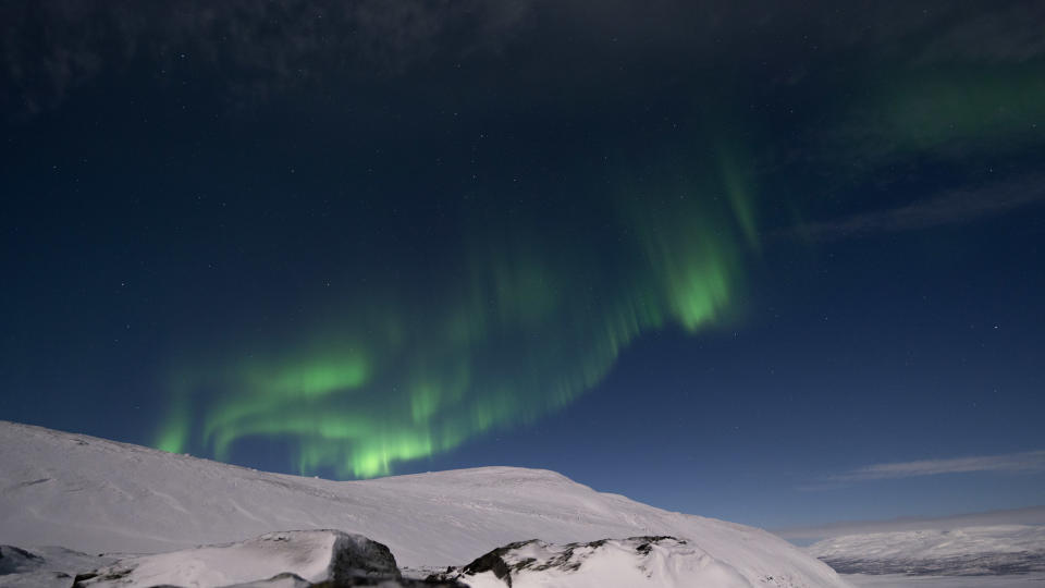 aurora hunting trip in Abisko National Park