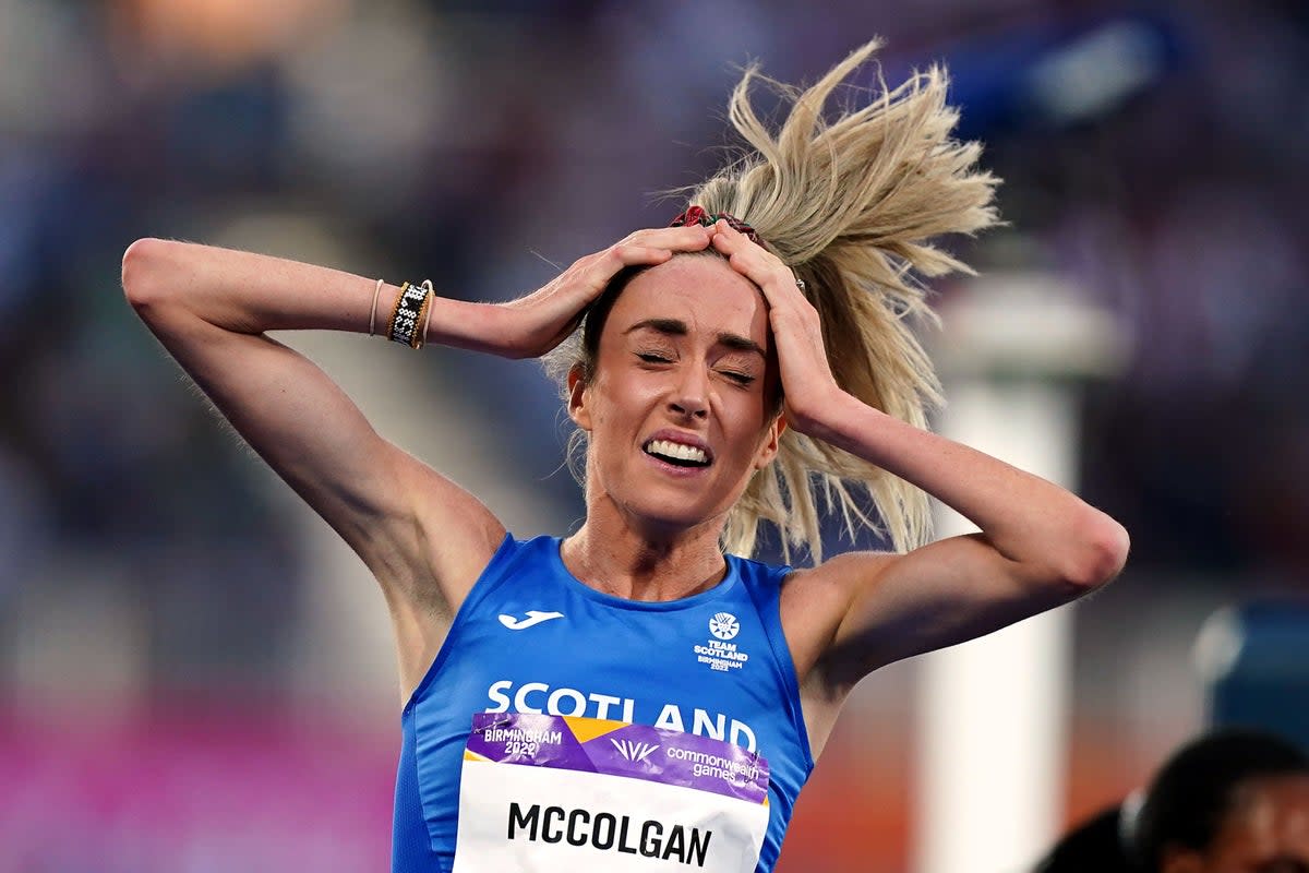 Eilish McColgan will make her marathon debut at London in April (Mike Egerton/PA) (PA Wire)