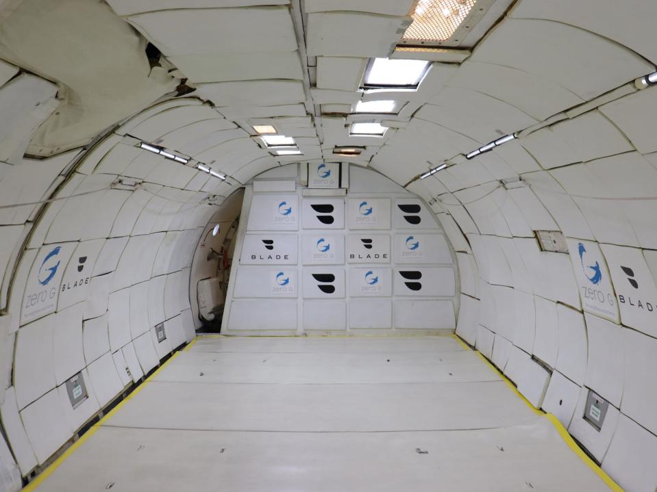 Zero G Experience Boeing 727