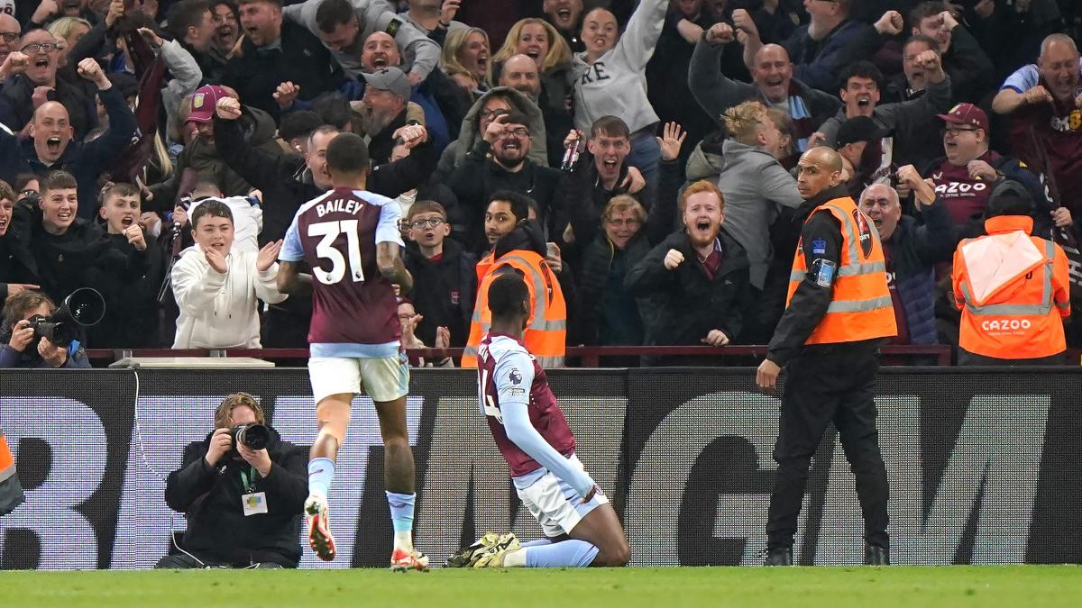 Jhon Duran bags brace as Aston Villa draw with Liverpool to boost top