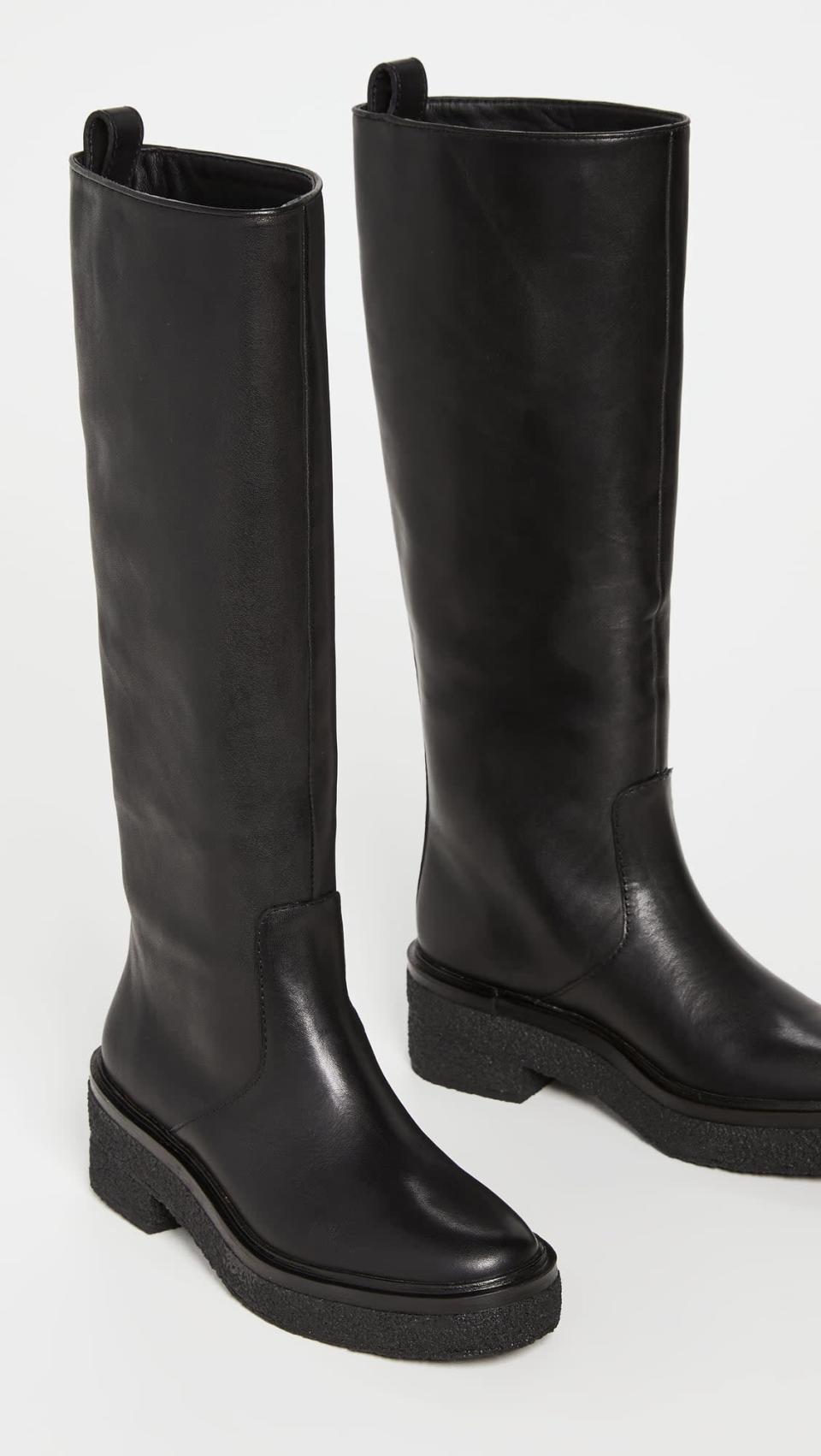 <p>These <span>Loeffler Randall Tall Shaft Boots with Crepe Sole</span> ($595) are elegant and timeless. Take care of them properly, and they'll never let you down.</p>