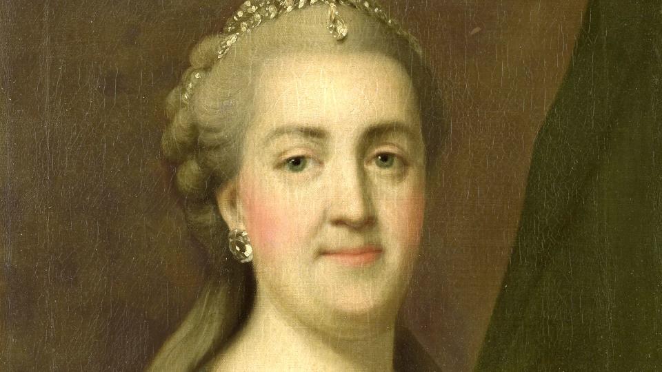 Catherine II (1729-96), Empress of Russia by Vigilius Eriksen