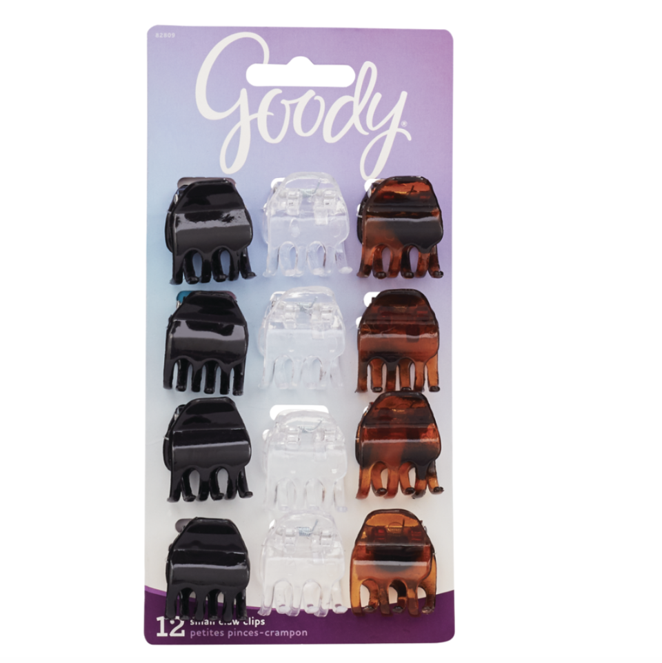 8) Goody Small Basic Half-Claw Clips