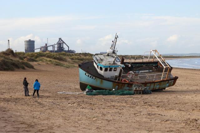 Details emerge as TV crews and boat prop spotted on North East beach -  Yahoo Sport