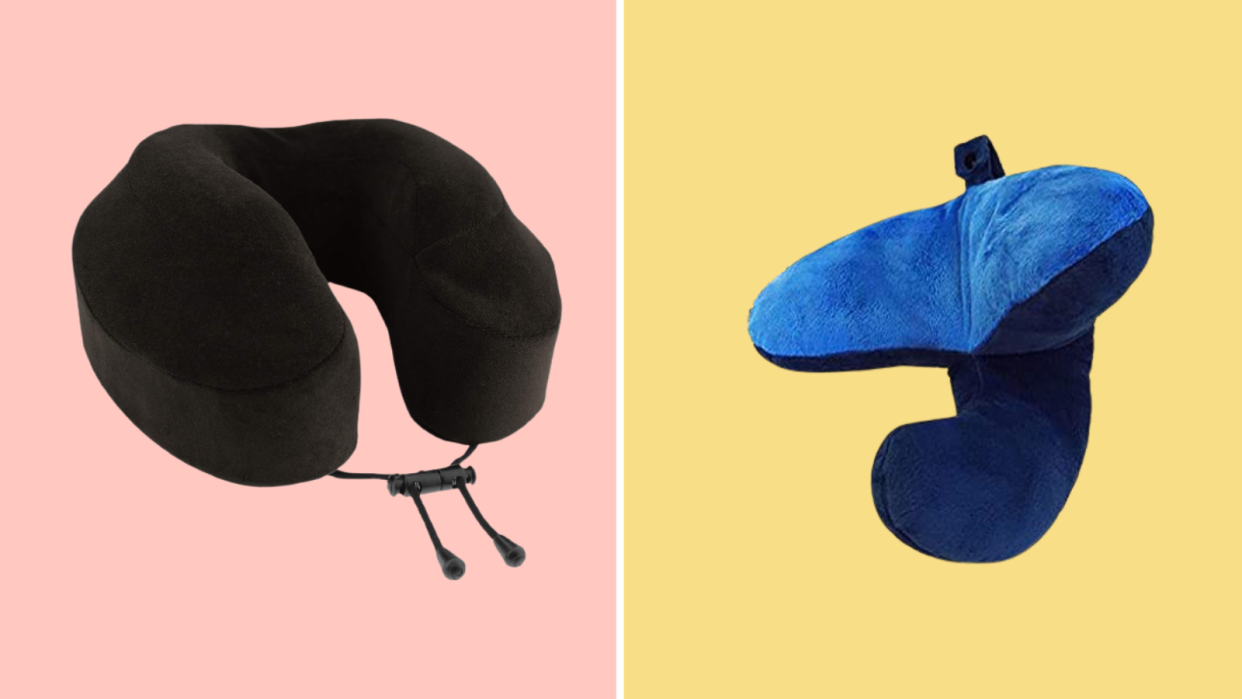 These neck pillows are great for long road trips.