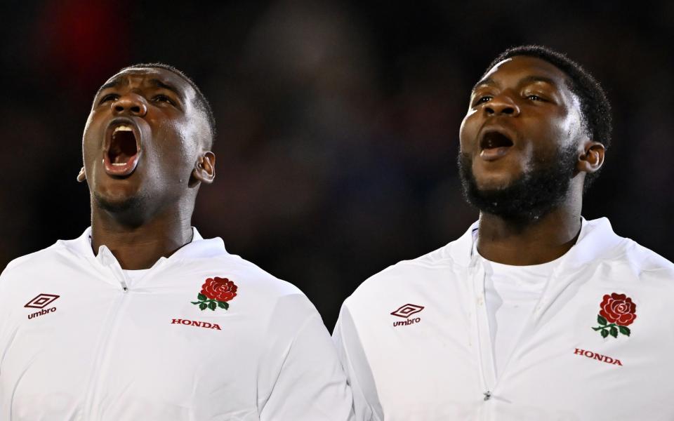 Junior Kpoku (L) Olamide Sodeke (R) - Youngest Kpoku brother plays for England U20s – but may have been lost to France already