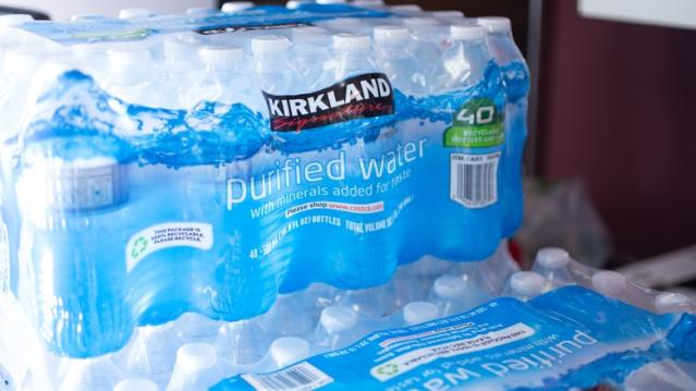 kirkland water bottles