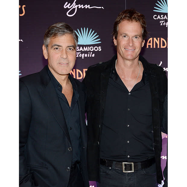 George Clooney and Rande Gerber