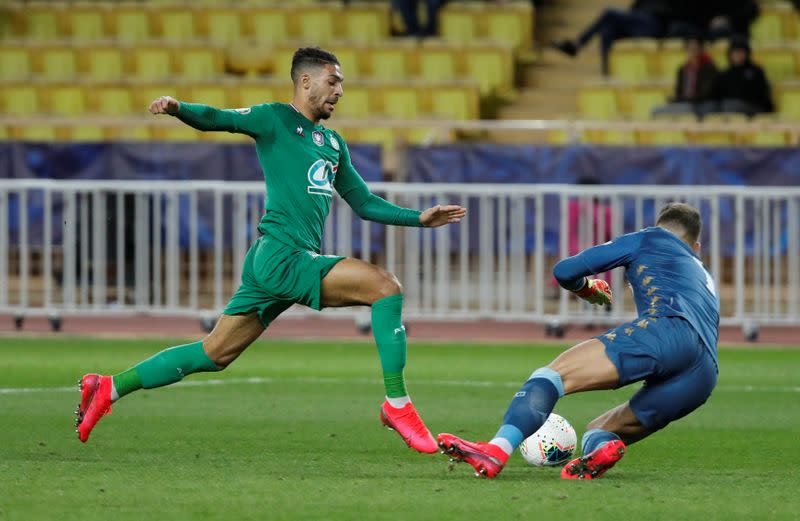 Coupe de France - Round of 16 - AS Monaco v AS Saint-Etienne