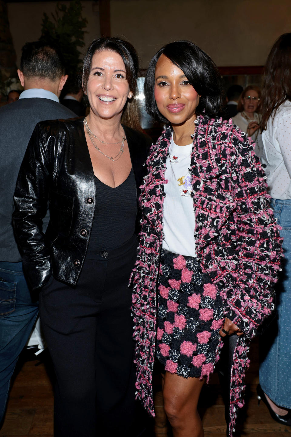 Patty Jenkins and Kerry Washington attend the CHANEL Tribeca Festival Women's Lunch