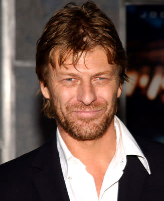 Sean Bean at the LA premiere of Touchstone's Flightplan