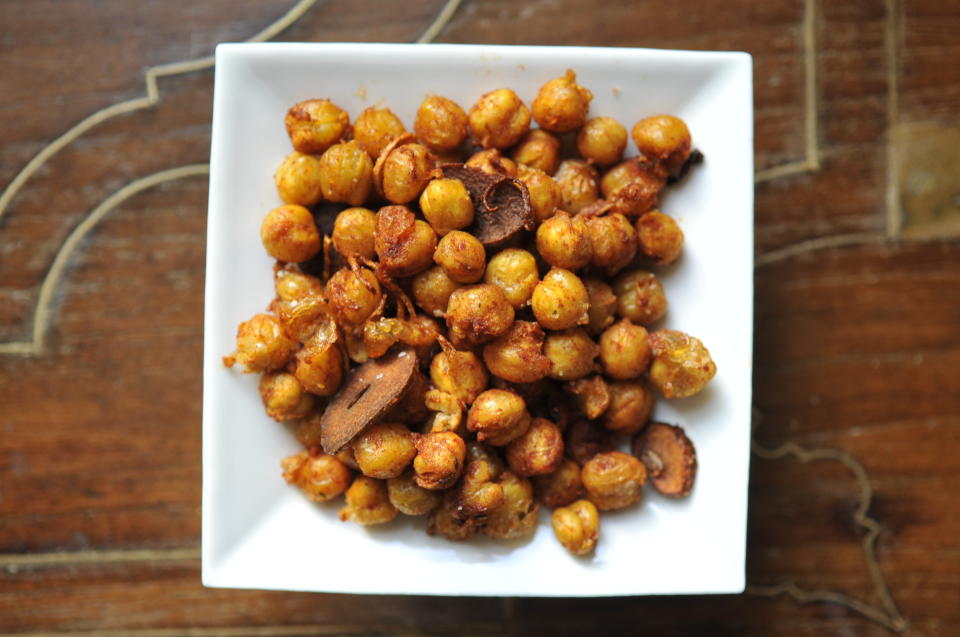 Smoky Fried Chickpeas