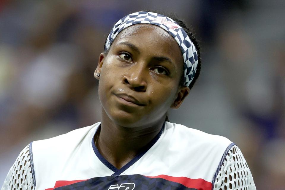 Coco Gauff is also out of the US Open after a last-eight defeat by Caroline Garcia (Getty Images)