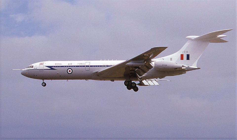 VC 10 jet - Steve Jones