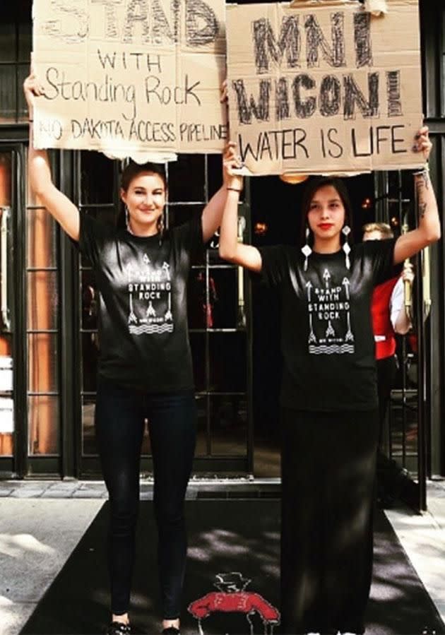 The 24-year-old is known for her environmental activism. Photo: Instagram/shailenewoodley
