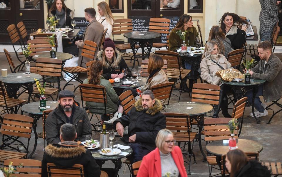 After months of enforced al fresco dining, indoor hospitality will reopen tomorrow - Peter Summers/Getty Images