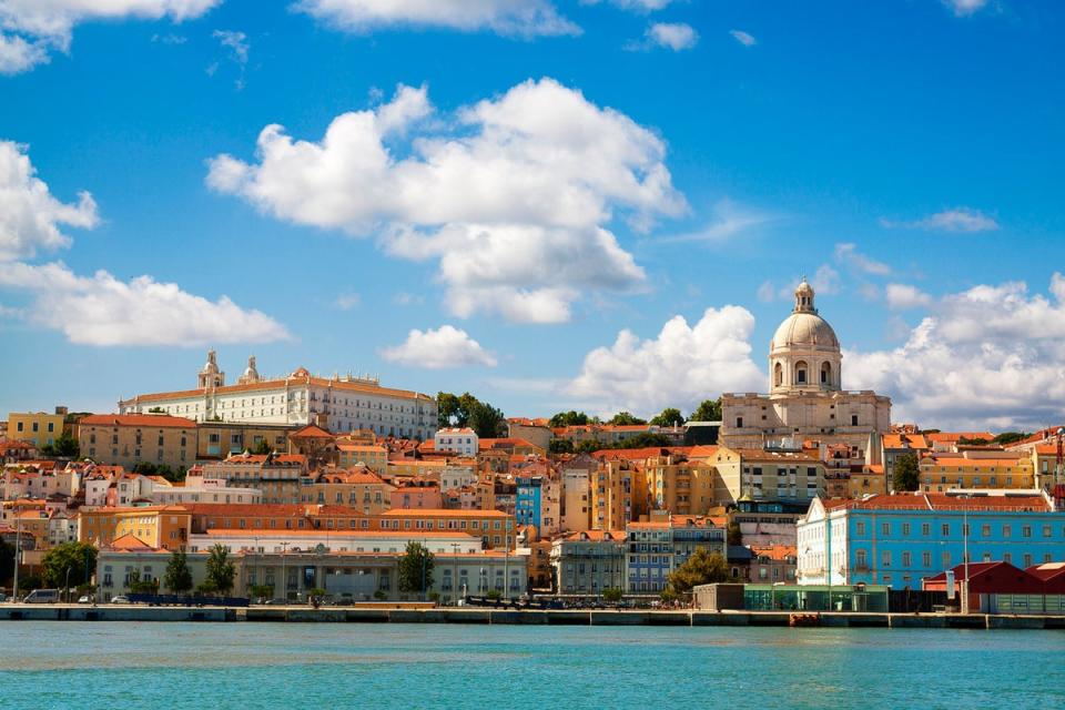 A view of Lisbon – this view greets you if you arrive via cruise ship (Getty Images/iStockphoto)