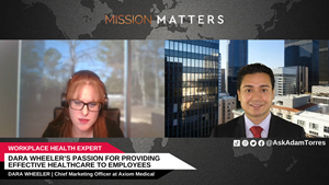Dara Wheeler, Chief Marketing Officer at Axiom Medical, was interviewed by Adam Torres on Mission Matters Innovation Podcast.