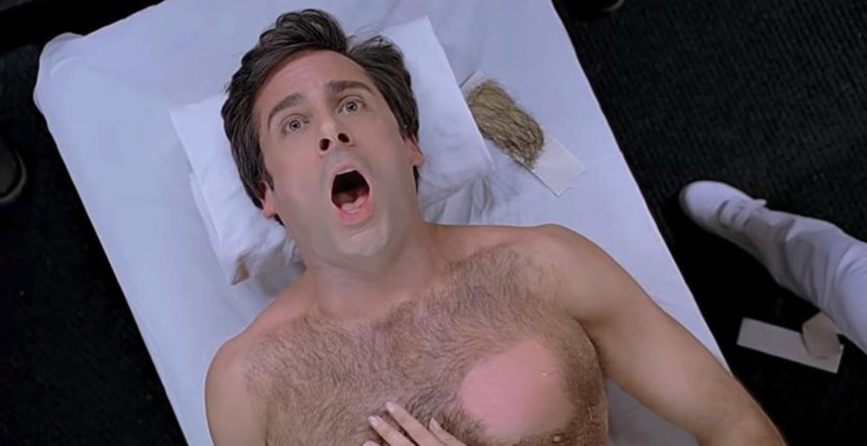 Steve Carell in The 40 Year Old Virgin (Universal Pictures)