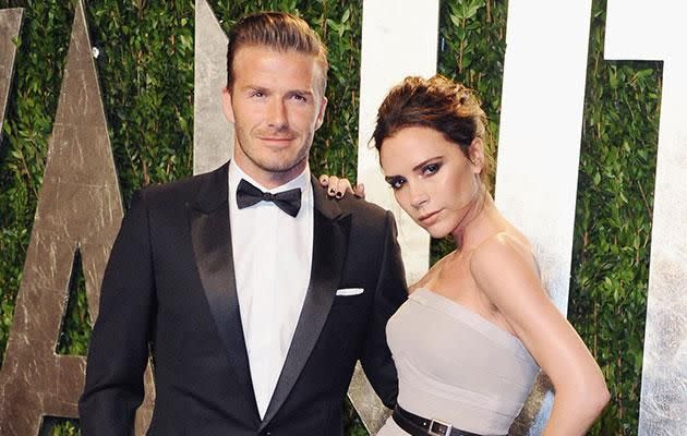 They've got one of the strongest marriages in the biz, and David and Victoria Beckham also only have one year between them. Photo: Getty images