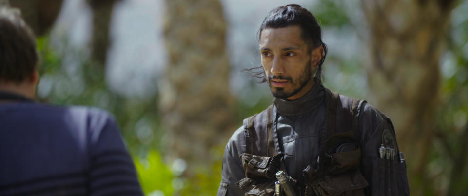 Rogue One: A Star Wars Story..Riz Ahmed (Bodhi Rook)Behind the Scenes on set during production. ..Ph: Footage Frame..© 2016 Lucasfilm Ltd. All Rights Reserved.