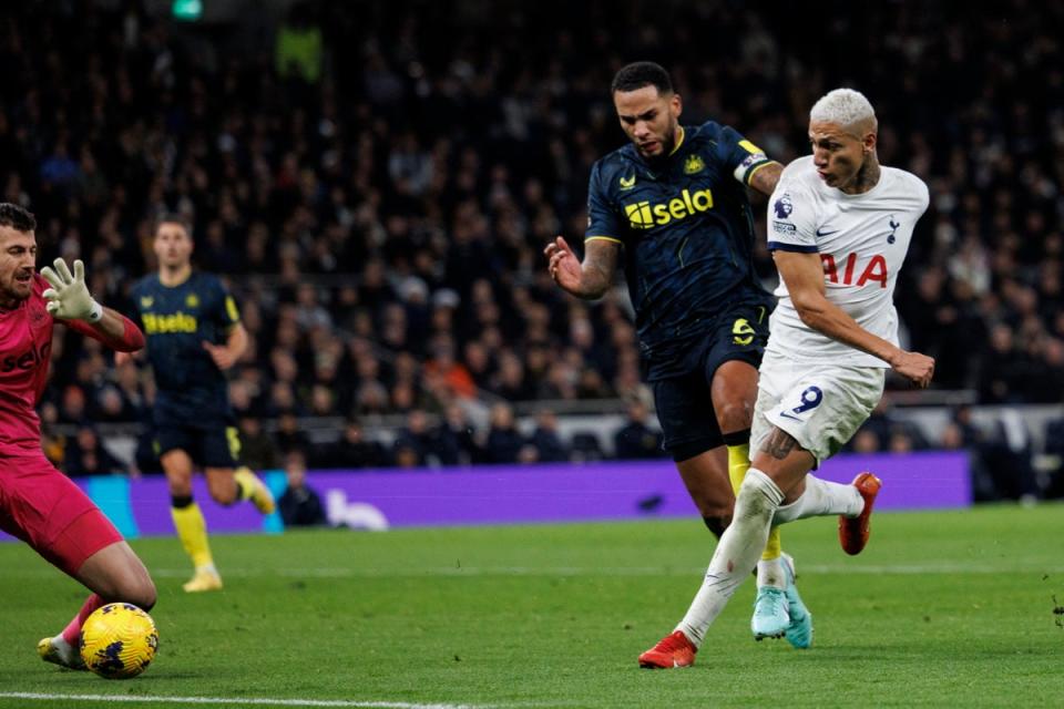 Richarlison’s two goals show how important he can be for Spurs going forward (EPA)