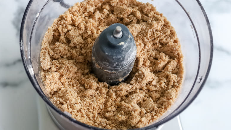 crumble topping in a food processor
