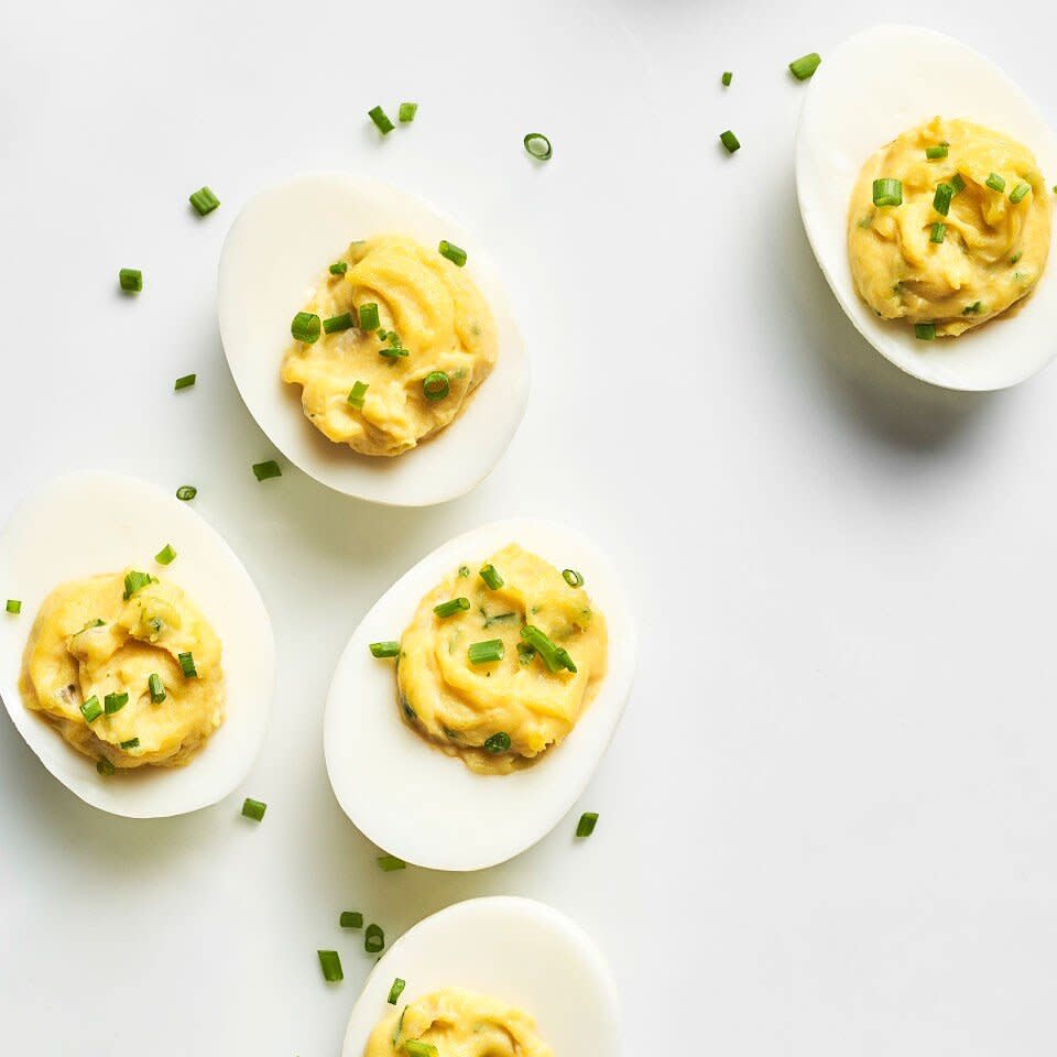 Easter Deviled Eggs