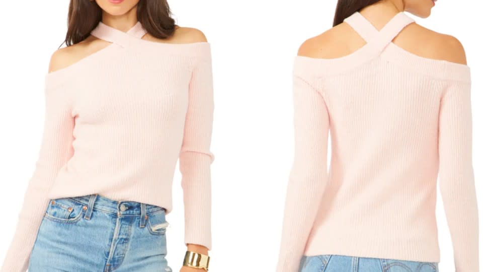 1. State Cross Neck Cold Shoulder Cotton Blend - Nordstrom, $62 (originally $89)