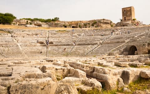 Syracuse Ancient Theatre - Credit: This content is subject to copyright./Melvyn Longhurst