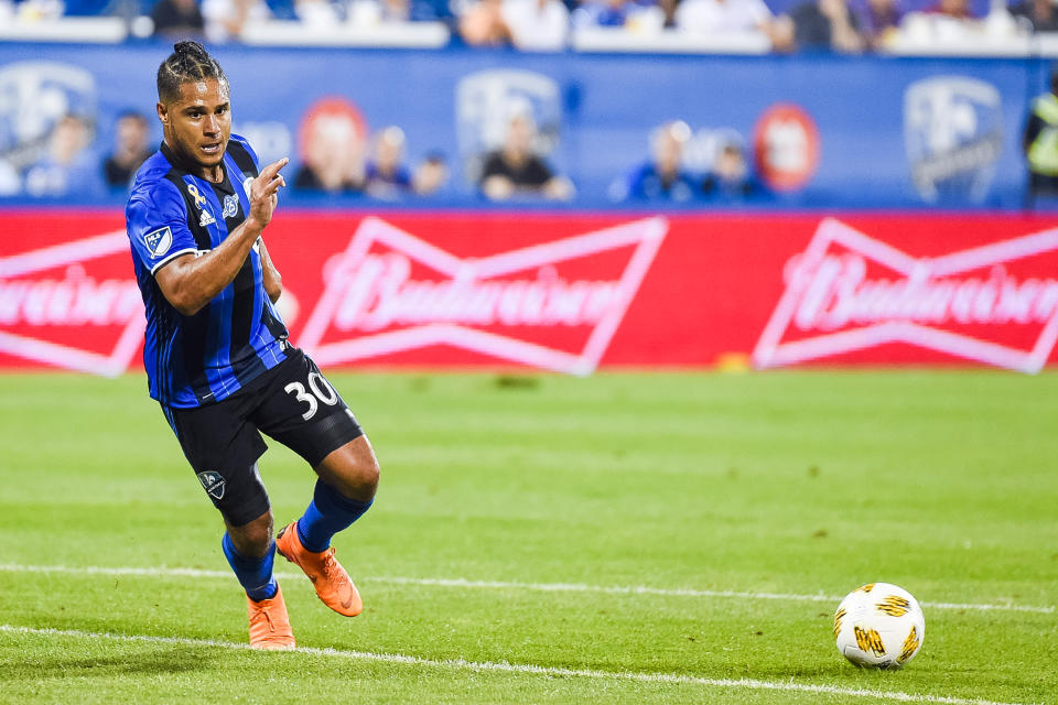 MLS veteran Quincy Amarikwa is a co-founder of the Black Players for Change coalition. (David Kirouac/Icon Sportswire via Getty Images)