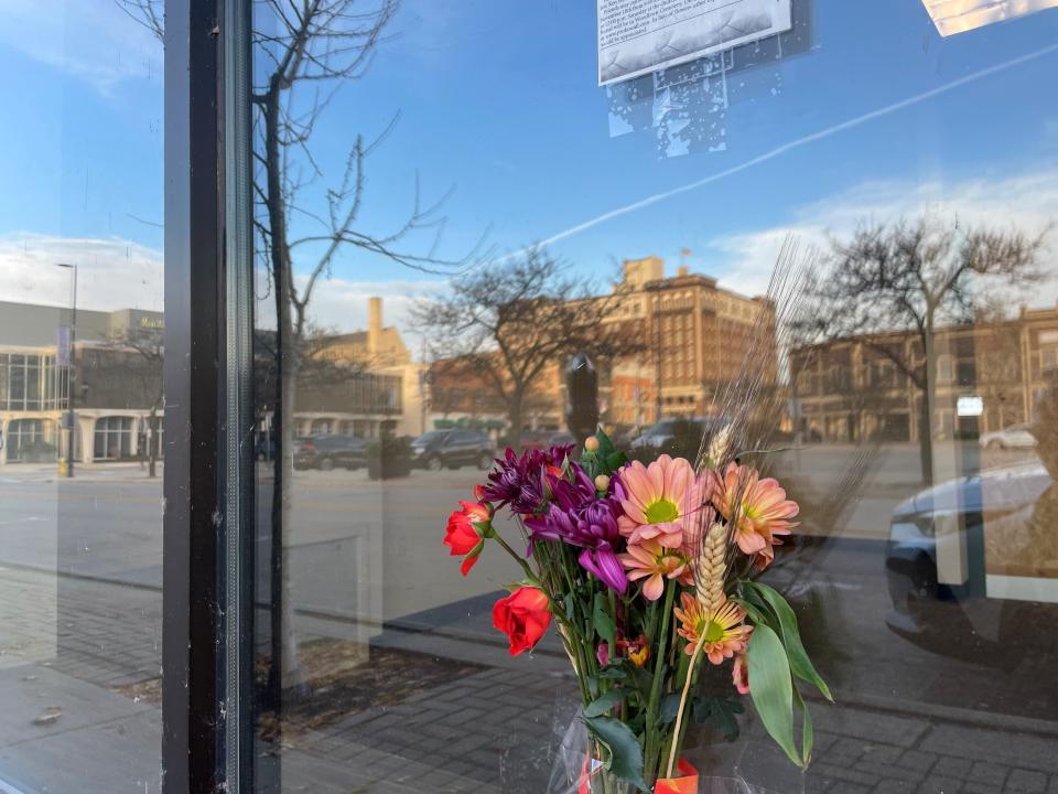Steve Liebert, longtime owner of Bosse's News & Tobacco, died on Nov. 12. In the days after his passing, someone laid a bouquet of flowers and taped a copy of Liebert's obituary at the window of Bosse's longtime downtown Green Bay location at 220 Cherry St.