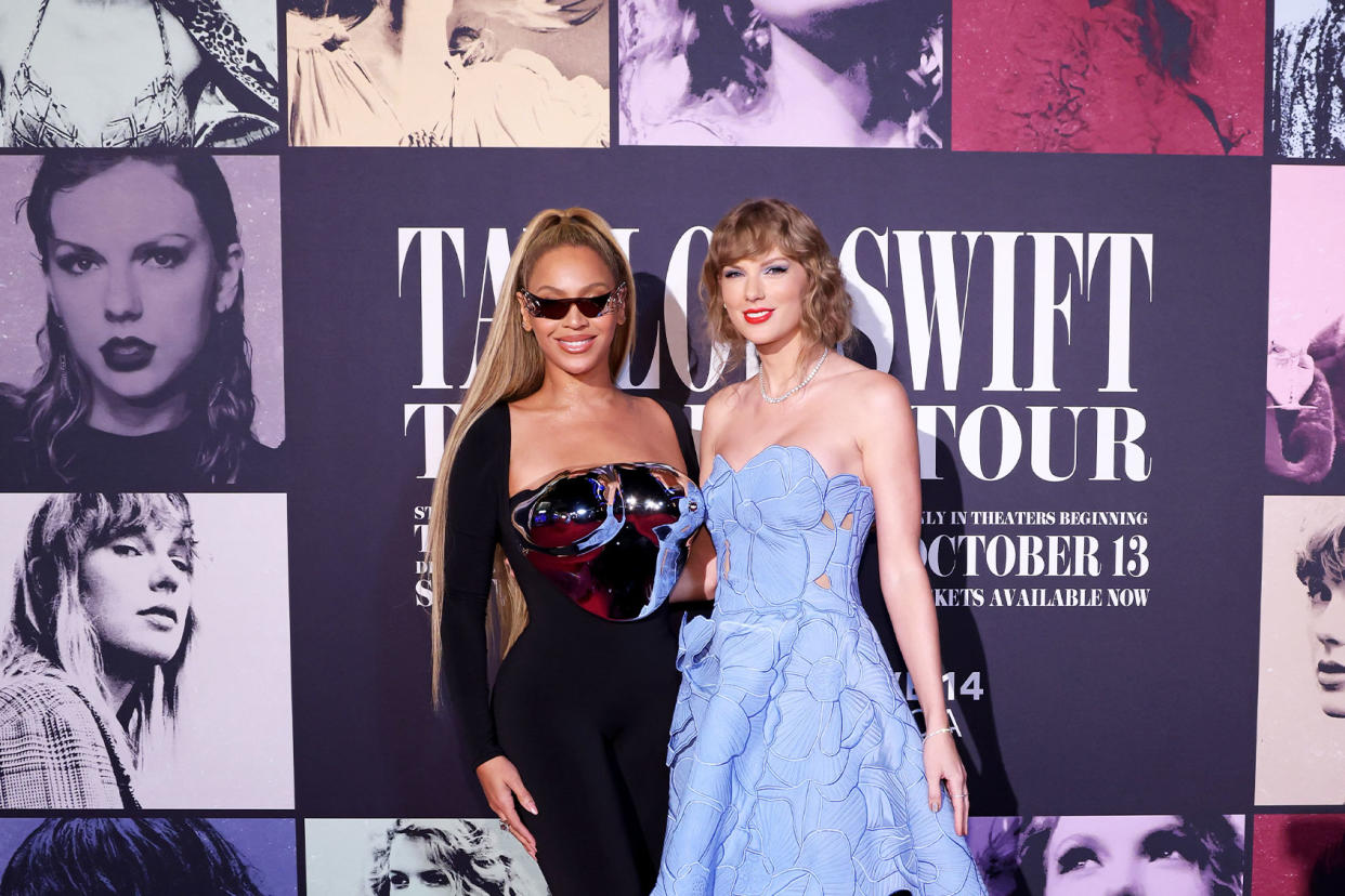 Beyoncé Knowles-Carter; Taylor Swift John Shearer/Getty Images for TAS