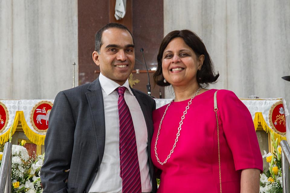 Roy de Souza and Aisha de Sequeira