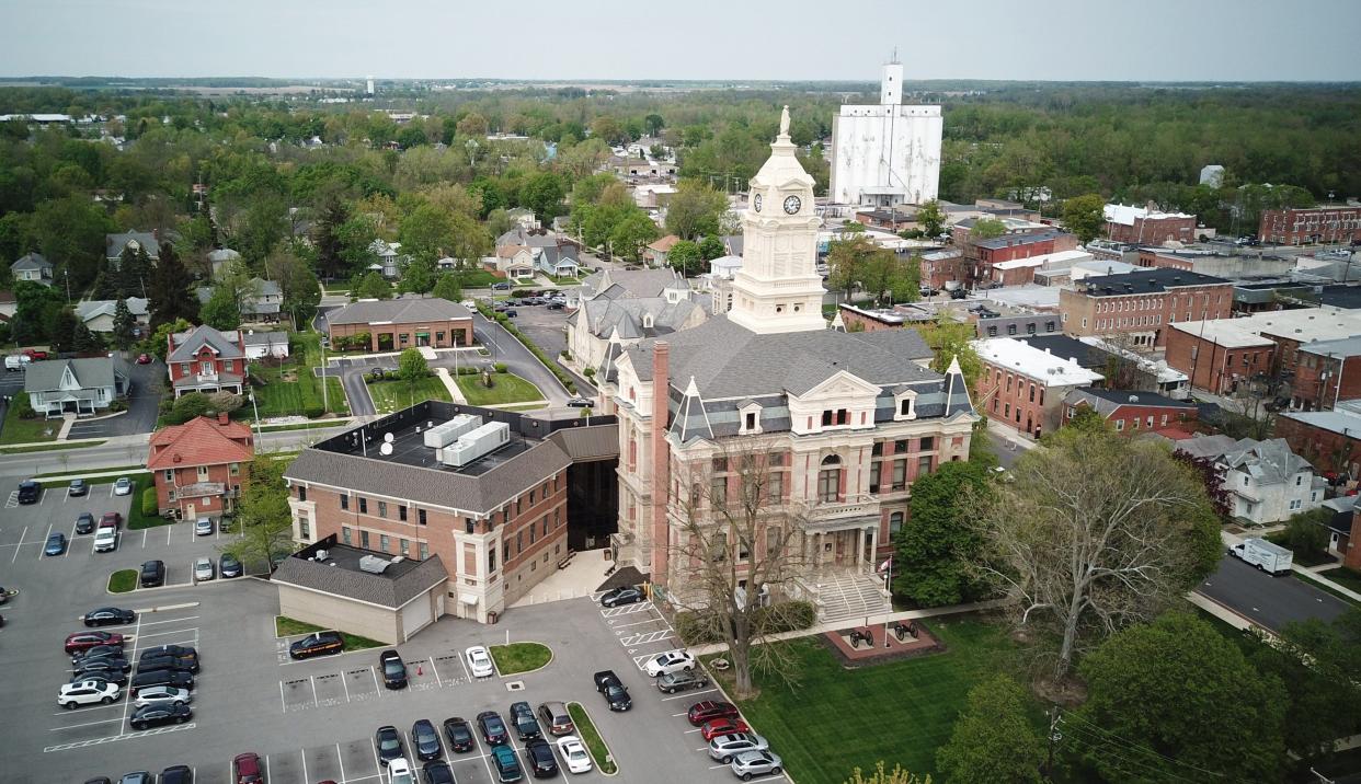 The Union County Courthouse in downtown Marysville as seen in a May 2019 file photo.