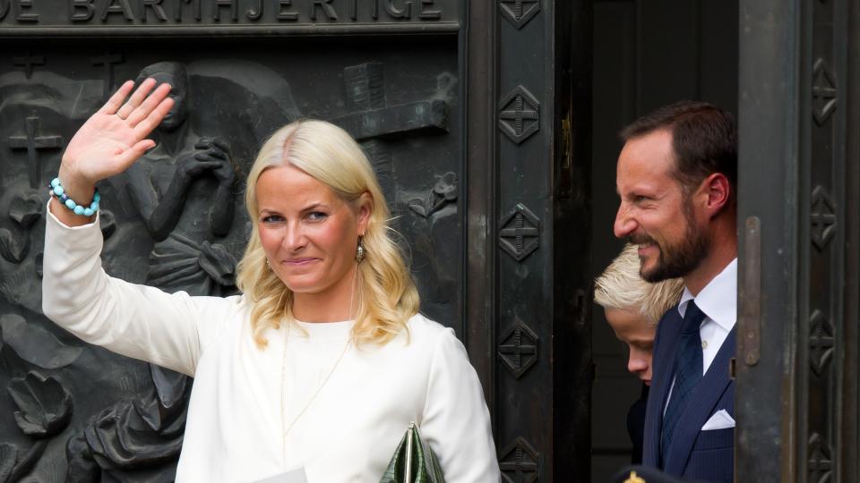 10th wedding anniversary for crown prince haakon and crown princess mette marit of norway