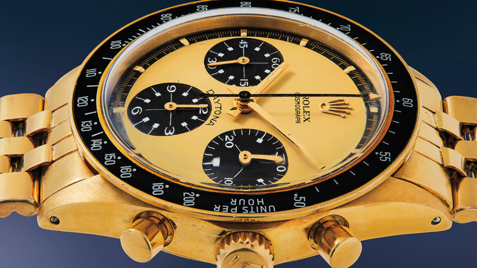 “El Limoncito” features a striking “lemon grené” dial. - Credit: Phillips