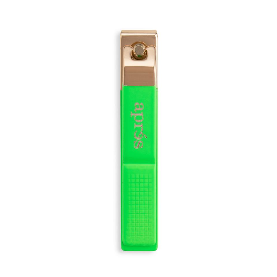 <p><a href="https://apresnail.com/products/nail-clippers-neon-green" rel="nofollow noopener" target="_blank" data-ylk="slk:Shop Now;elm:context_link;itc:0;sec:content-canvas" class="link ">Shop Now</a></p><p>Nail Clippers Neon Green</p><p>apresnail.com</p><p>$12.99</p>