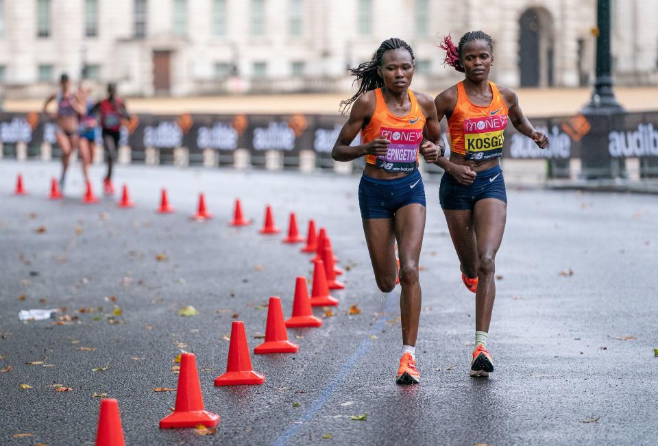The best photos of the 2020 London Marathon