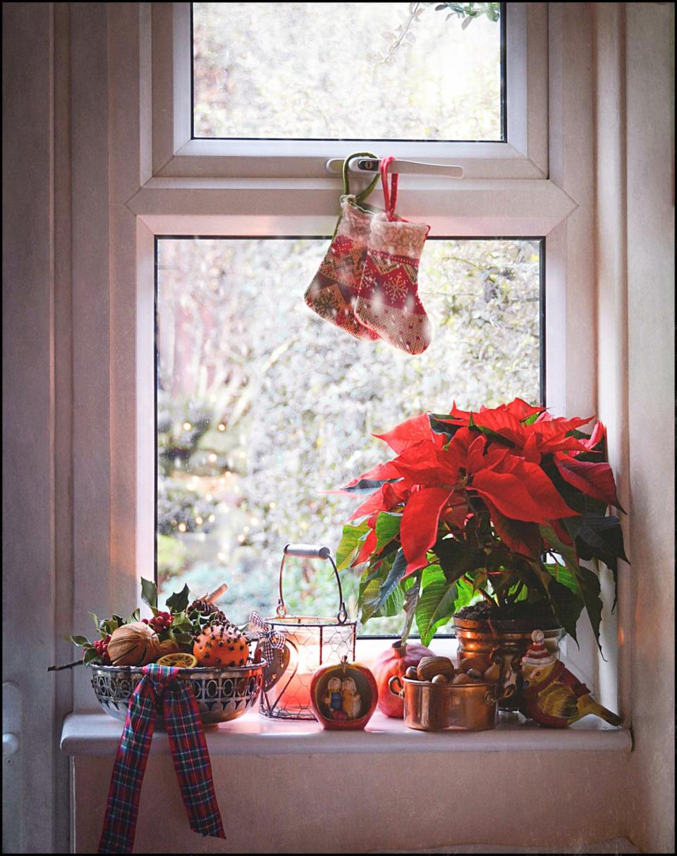 Decorate With Poinsettias