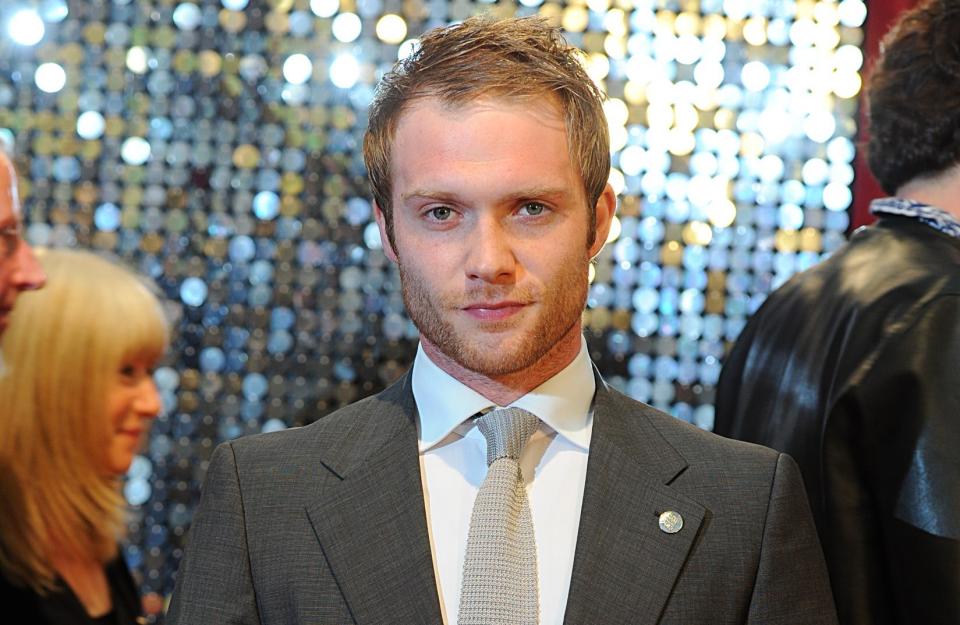 Chris Fountain arriving for the 2013 British Soap Awards at MediaCityUK, Salford, Manchester. (Getty Images)