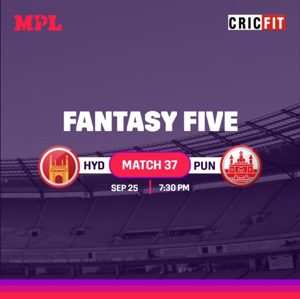 PBKS SRH MPL Fantasy